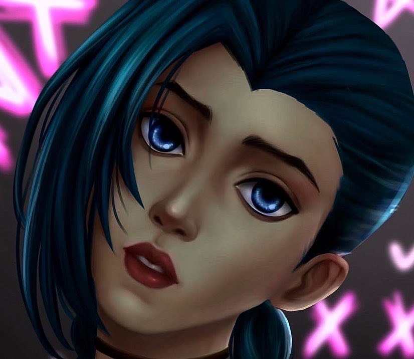 lanzaly_m's tweet photo. Jinx fan art. 😍🥰 https://t.co/Dr2cP819U4