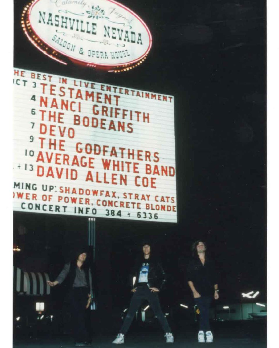 WOW talk about a #FlashbackFriday... 1989 PRACTICE WHAT YOU PREACH North American Campaign! TESTAMENT is currently out on tour... grab your tickets and VIP upgrades at testamentlegions.com