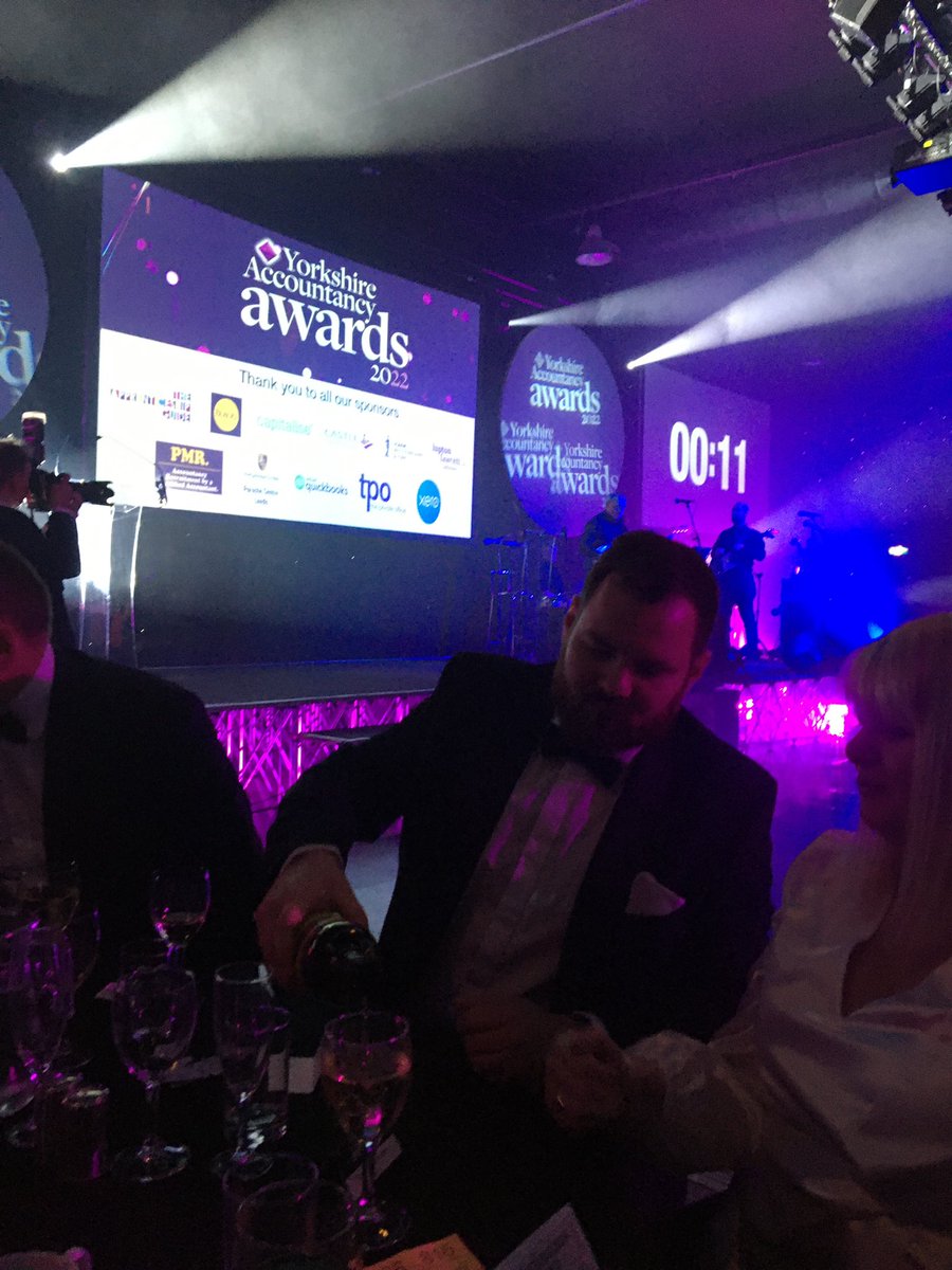 ChamberlainCo's tweet photo. Enjoying the night so far and lovely meeting nominee’s 🥳 @YA_awards 

 #YAA #YAAwards #accountancy #insolvency #insolvencypractitioners #accountingservices #accountants #Accounting #awards #party #leeds #yorkshire #finance #thursdayvibes #networking #network https://t.co/4DLWWAZVF7