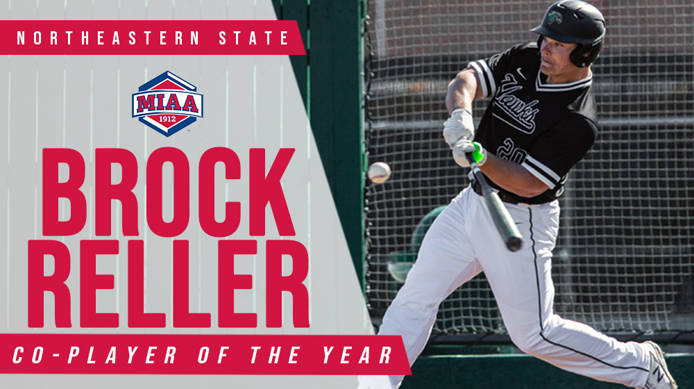 Congratulations to <a href="/RiverHawksBSB/">Northeastern State Baseball</a>'s Brock Reller on being named the 2022 𝗖𝗼-𝗠𝗜𝗔𝗔 𝗣𝗹𝗮𝘆𝗲𝗿 𝗼𝗳 𝘁𝗵𝗲 𝗬𝗲𝗮𝗿🏅👏

🔗 | bit.ly/3KPK9OZ
#BringYourAGame