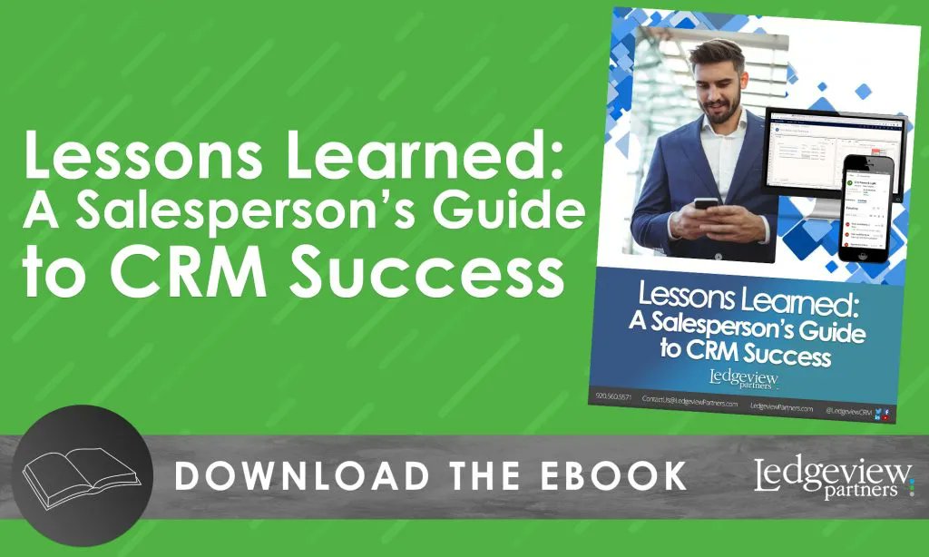 Is your sales team struggling to adopt CRM? Learn how to overcome common CRM misconceptions to drive real business results utilizing CRM technology like Salesforce and Microsoft Dynamics 365 in our eBook. 
#sales #useradoption #msdyn365 #salesforce #crm
ledgeviewpartners.com/blog/ebook-les…