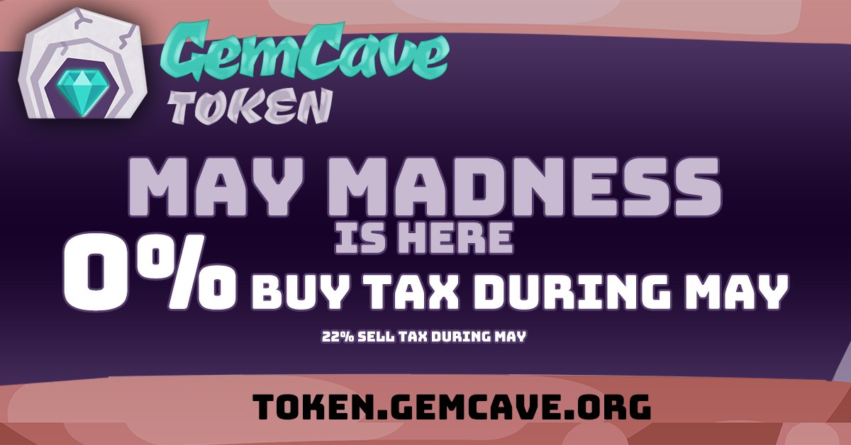 GemcaveT's tweet photo. BUY GEMS AND PAY 0% TAX ALL MONTH! https://t.co/PSSZaeUyQN