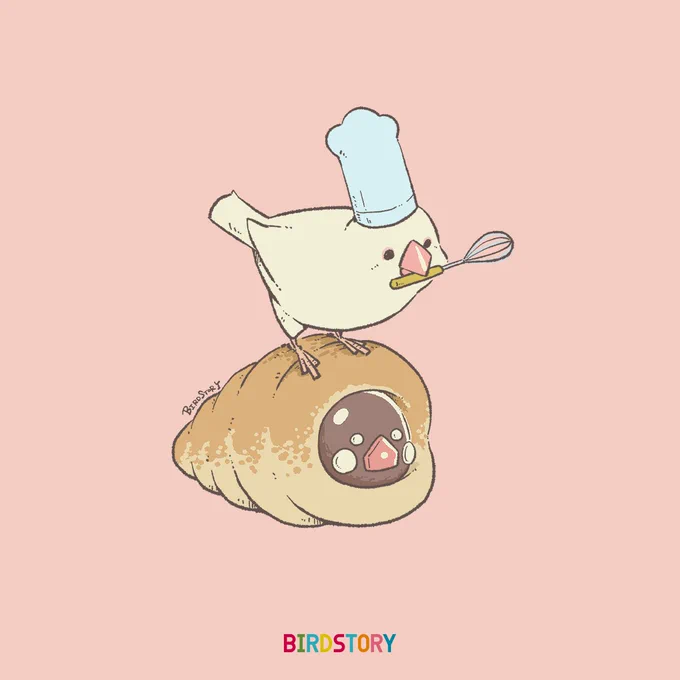 おはようございます。
本日は5月6日、語呂合わせからコロネの日とのことです🍞
コロネは日本で開発された菓子パンだそうです✨
#BIRDSTORY 
#コロネの日 