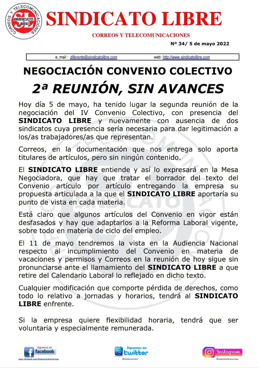 SindicatoLibre's tweet photo. https://t.co/5aHWCJ3oiv