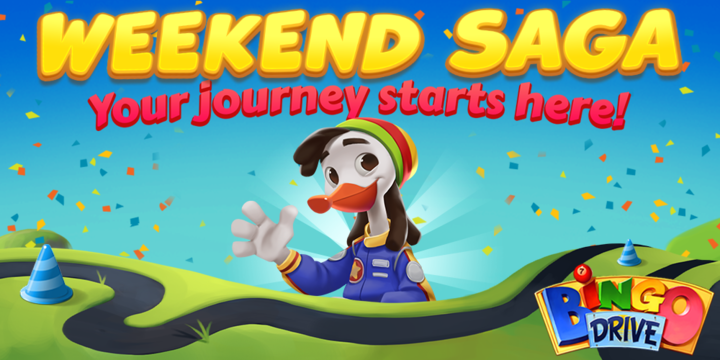 BingoDrive's tweet photo. WEEKEND SAGA is NOW OPEN!🤩

Grab your Daubers, start those engines, and get ready to BINGO ON!💚

🎁  https://t.co/7v3AGJSXwA

RETWEET the BD Adventures!✨ https://t.co/STnYKrYsZf