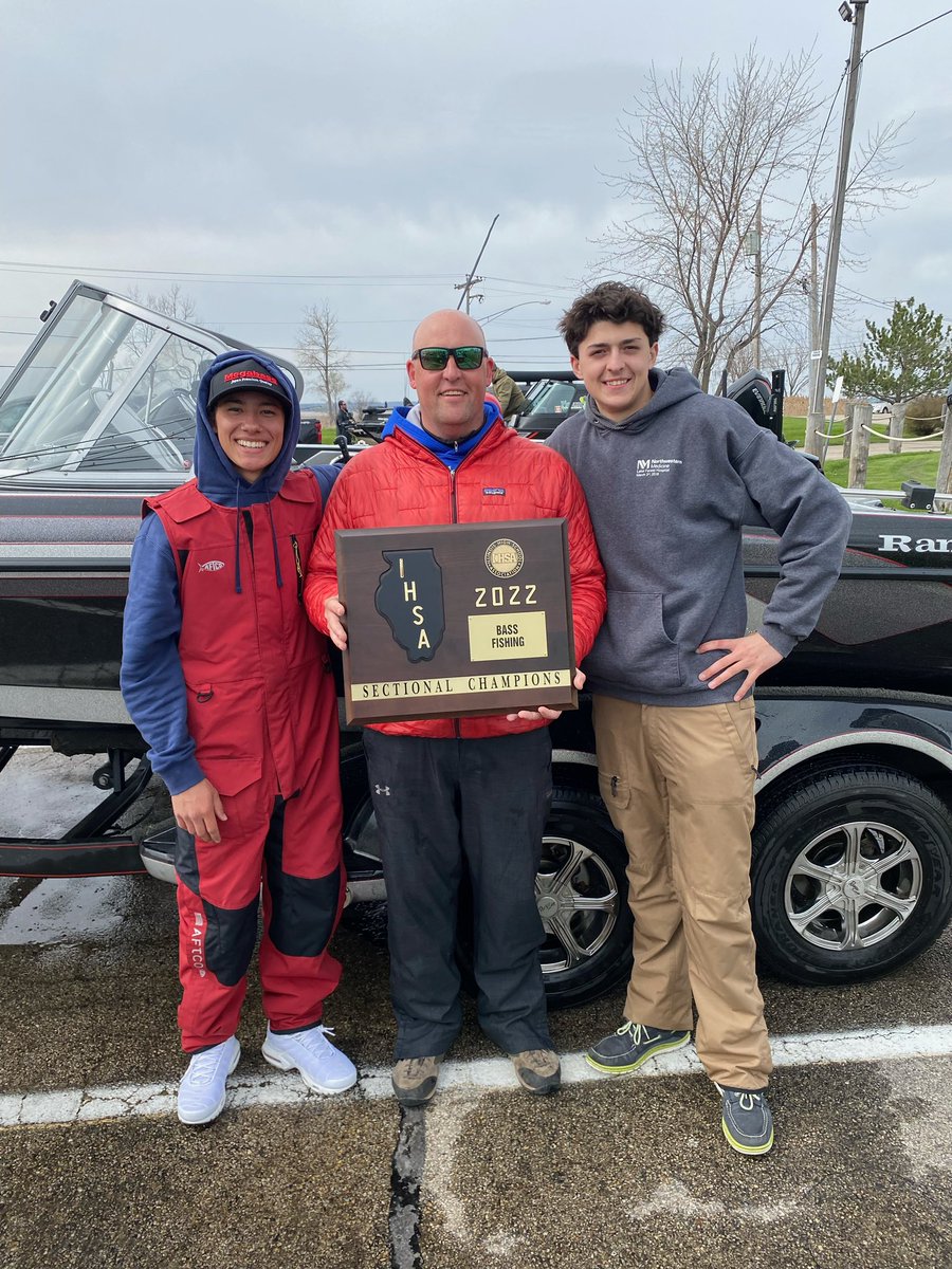 Bass fishing team wins the sectional!  #Pride
