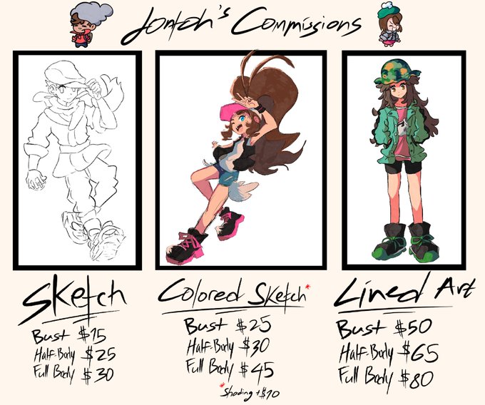 Commissions are finally reopened!!

I'll be opening 3 slots for now, more details and samples can be found in the thread below 