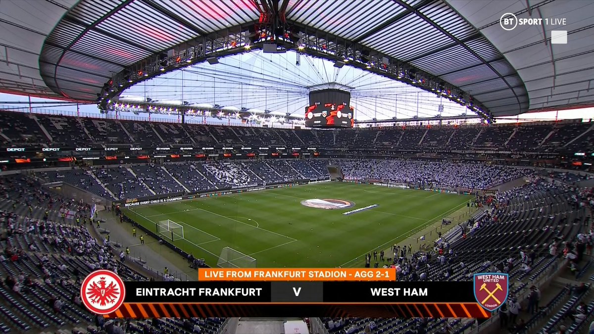 Full match: Eintracht Frankfurt vs West Ham United