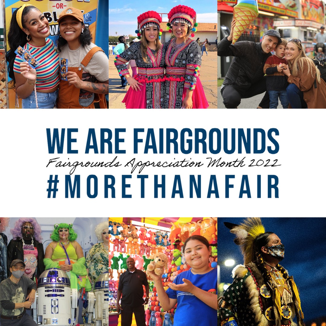 westernfairs's tweet photo. Fairgrounds are grounds for all. At fairgrounds, diversity is celebrated and showcased. We appreciate and celebrate each and every individual that has either enjoyed our annual fair or attended an event on our grounds!#morethanafair
#fairgroundsappreciationmonth #wearefairgrounds https://t.co/LWh9KLgfWm