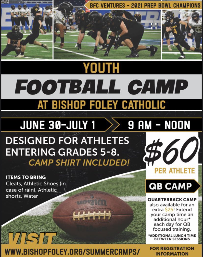 CoachGough's tweet photo. Help us in spreading the word. Come on out compete and have some fun! @Bfc_Football https://t.co/K18LUg7jh8