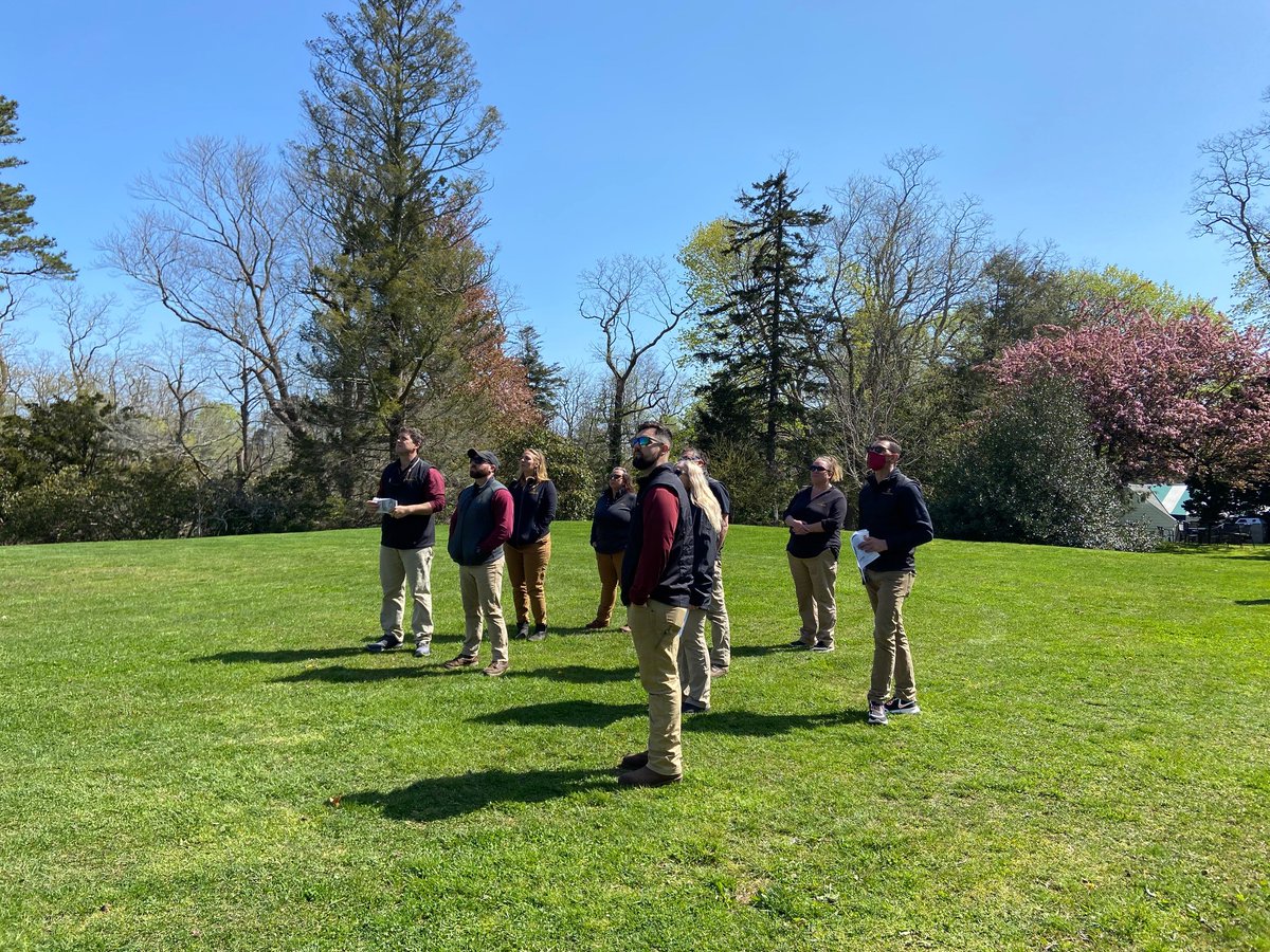 RPMarzilli's tweet photo. Road trip!  Our account managers held their sales meeting at @HeritageMuseums The guest speaker was our own arborist Craig who presented info on tree health and pruning.  Great location and great discussion! #WhyILandscape #Trees #Landscape https://t.co/TAQEZjpTvp