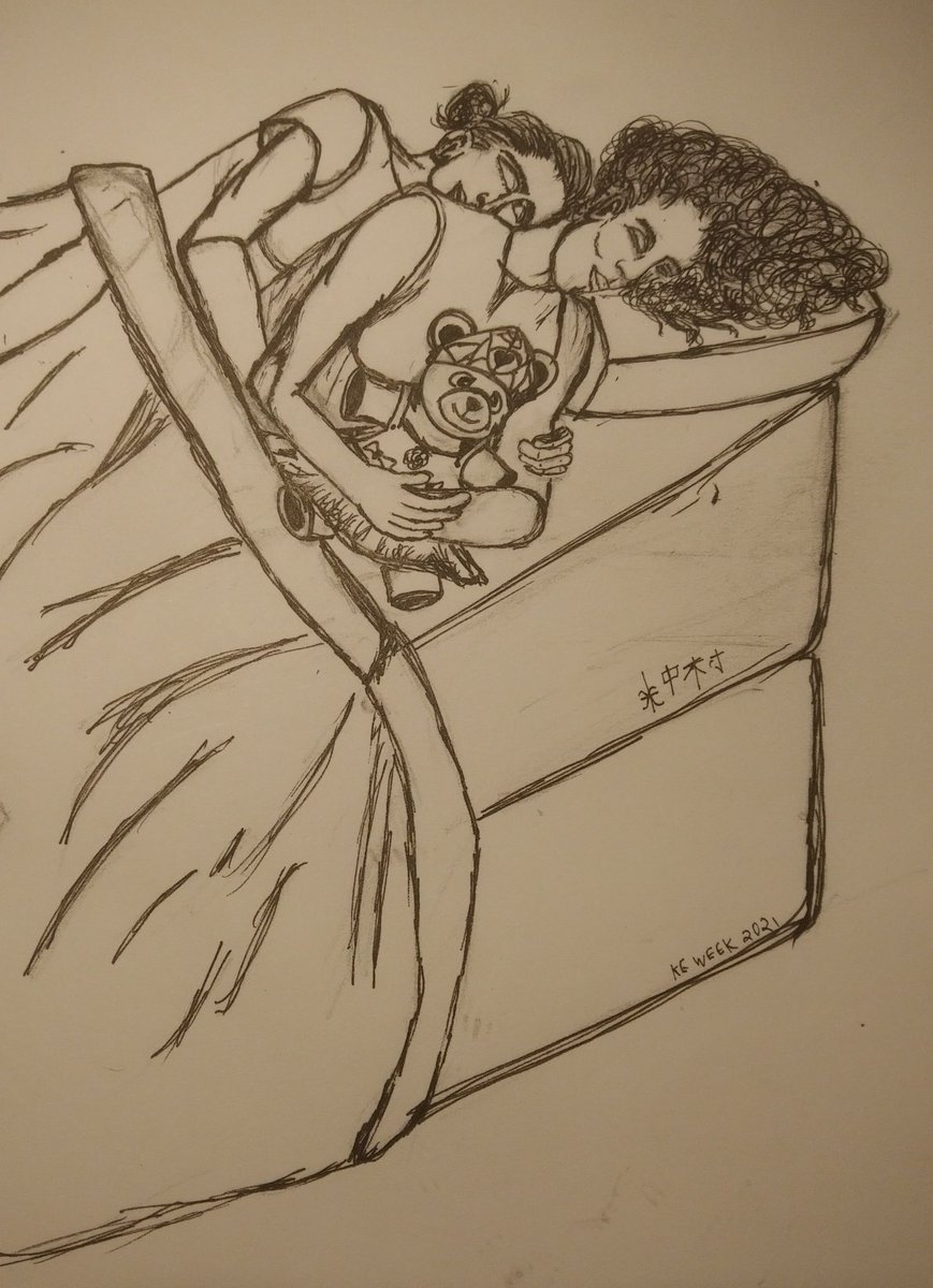 Hailevaranex's tweet photo. A drawing I did for a previous KE week fits today's prompt, so I'm just reposting that
Happy Killing Eve Week 2022!
@killingeveweek #killingeveweek #killingeveweek2022 #VILLANEVE https://t.co/D1fBWvsSkJ