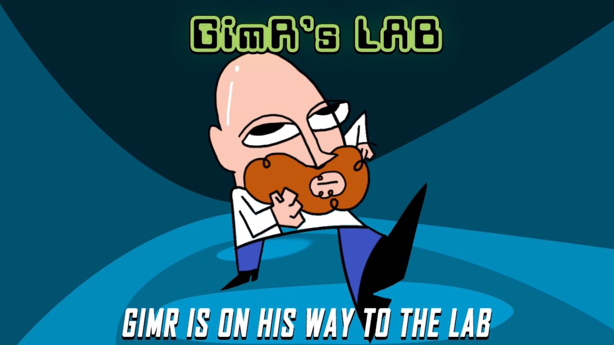 dannixrouge's tweet photo. The gimr stream has the same vibes as the lost episode of spongebob where patchy was super hype for it and it just ended up being a walk cycle
#backtothelabagain #gimr https://t.co/YgzOMun5Oz