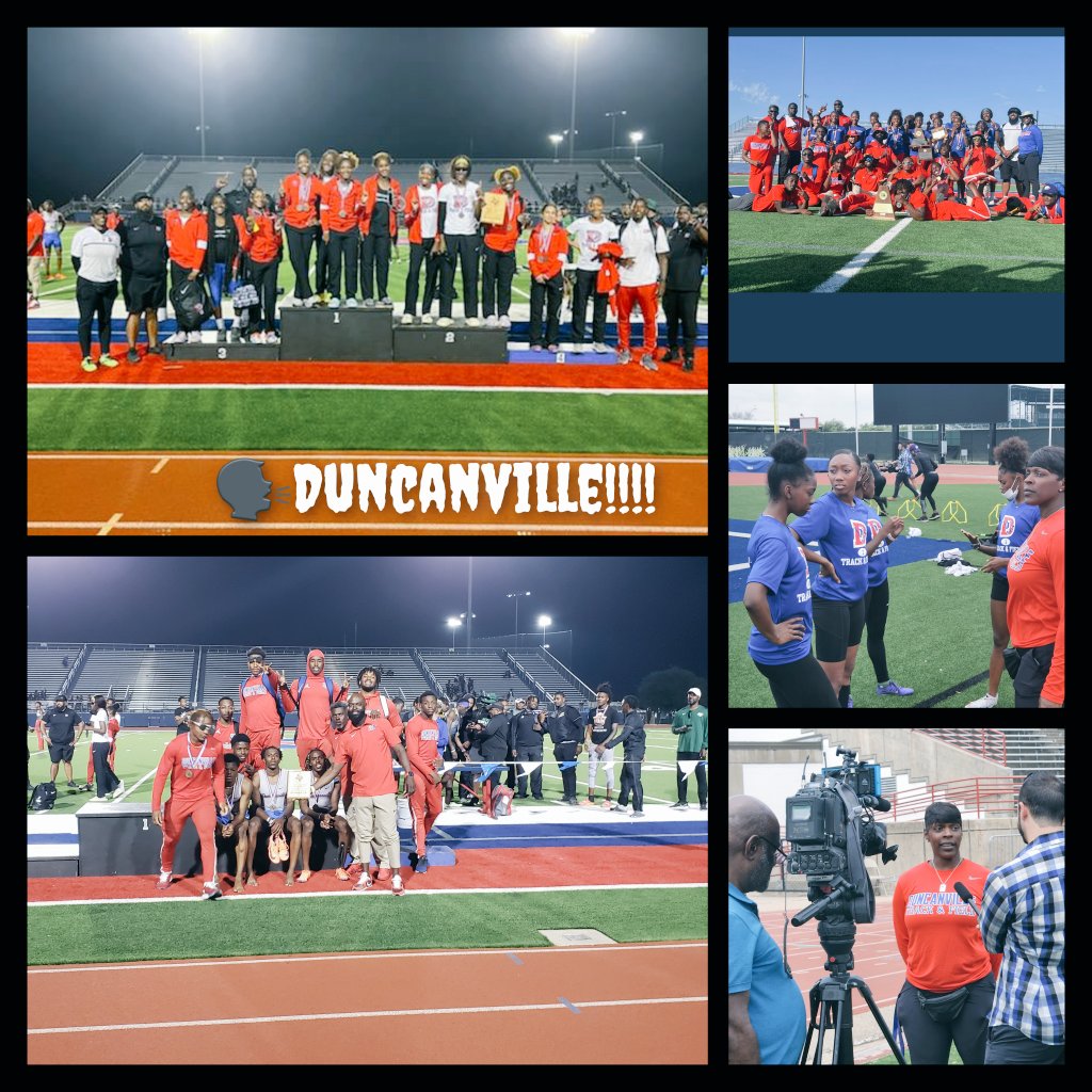 GirlsTrackDHS's tweet photo. 🗣MAY I HAVE YOUR ATTENTION PLEASE! The Duncaville Girls &amp; Boys Track &amp; Field teams will be featured on WFAA CHANNEL 8 newscast tonight at 10:00pm! PLEASE TUNE IN and show your LOVE and SUPPORT for some AMAZING kids and two AMAZING Track &amp; Field programs!! We appreciate you ALL!! https://t.co/rYiiH8t2Jx