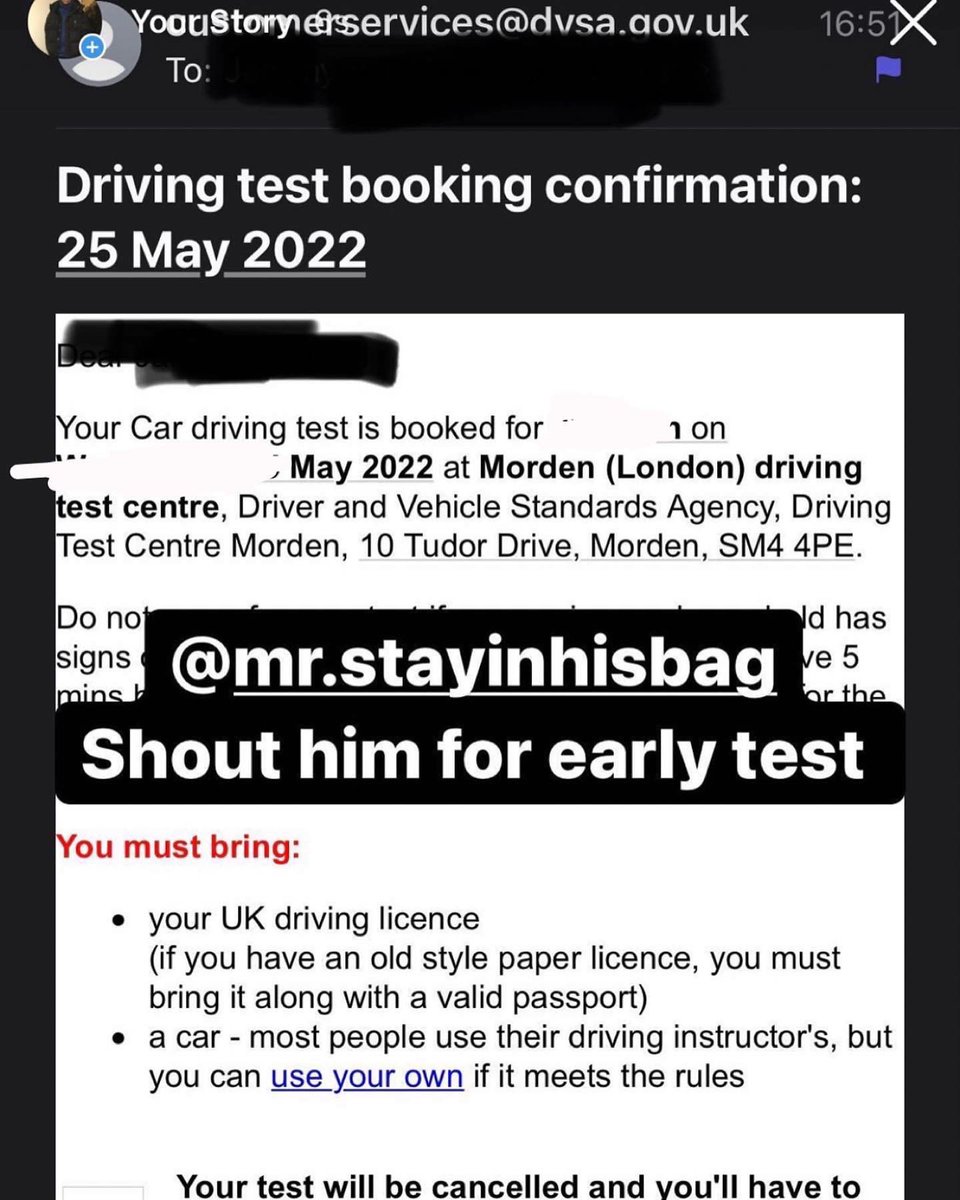drivingtestduk's tweet photo. Driving Test Slot Found & Booked For Our Client At Morden Test Centre In May.😮💨
Contact Us Via DM To Sort You Out A Driving Test. At Any Test Centre, Any Time Of The Year.🚘
#drivingtest #Morden #swaptest #quickdrivingtest https://t.co/lutsBlYJgG