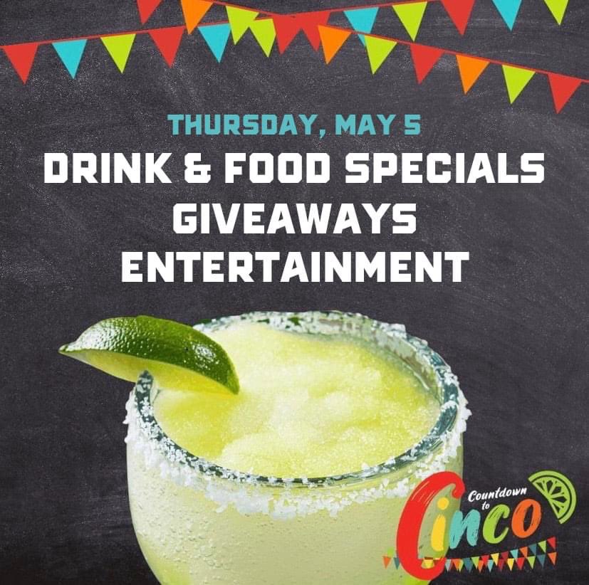 Celebrate Cinco de Mayo with On The Border 🎉

Food &amp; drink specials, giveaways &amp; entertainment can be found at our Mira Mesa &amp; Escondido locations. Bring a few friends and we'll bring the fiesta 🍻