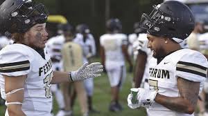 Freedomfball's tweet photo. Thanks to @FerrumFootball and @coach_J_Santi for coming to check in on our Patriots. #PATRIOTPRIDE #RecruitFreedom https://t.co/lvDyRhovjN