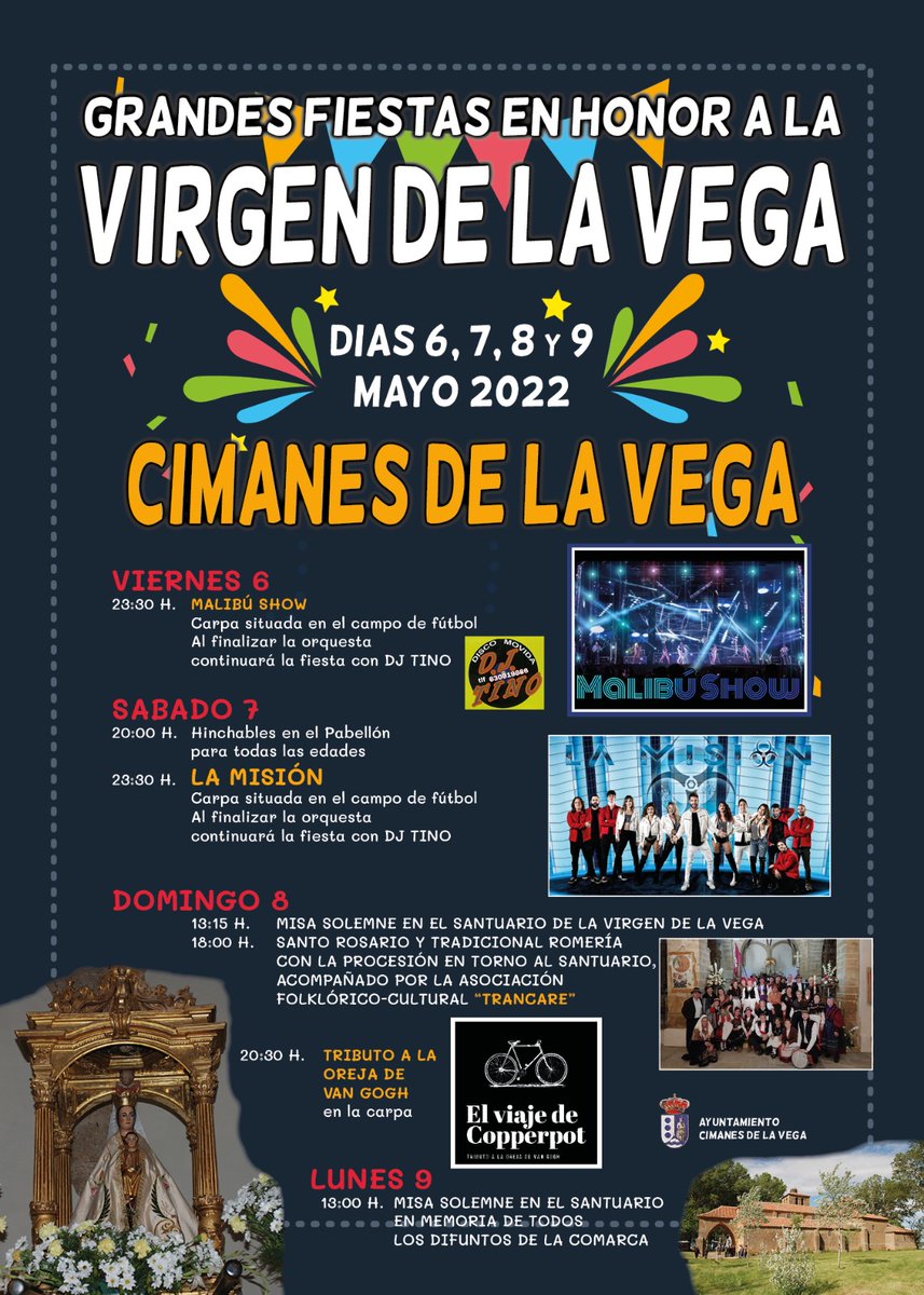 elinformerule_'s tweet photo. GRANDES FIESTAS ESTE FIN DE SEMANA EN CIMANES DE LA VEGA https://t.co/cvIHH2yulx