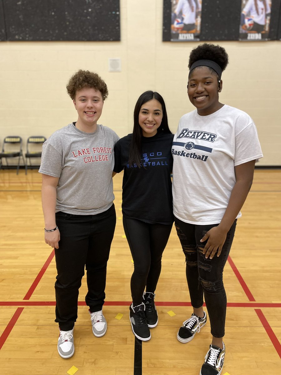 Congratulations to our seniors signing their Letter on Intent today! Abby Killeen signing to Lake Forest College, Jill Torres signing to Cisco JC, Jada West signing to Penn State Beaver! It’s a great day to be a Bear!