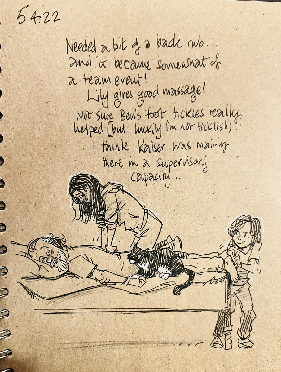 GaryScribbler's tweet photo. Iβm very lucky. I have great kids. π #doodleaday #backrubs https://t.co/kZMoygSVXS