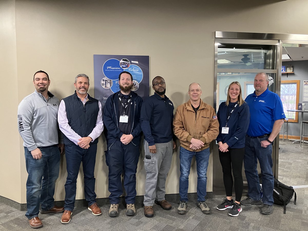 MEI_TES's tweet photo. Last week we welcomed two technicians from Collins Elevator in for installation training on a custom passenger elevator! #customelevators #engineeredtoorder #workingtogethertobethebest https://t.co/syM7OwpLgv