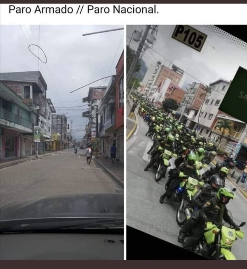 ForeroHelver's tweet photo. @elespectador Ayer salió la @PoliciaColombia @COL_EJERCITO @PoliciaColombia @IvanDuque @Diego_Molano sacando pecho en un convoy militar inmenso para deportar a Otoniel y hoy brillan por su ausencia frente a estos atentados contra los ciudadanos y la democracia cagados es lo que son 🆘🇨🇴 https://t.co/XH8Ym5Ds6k