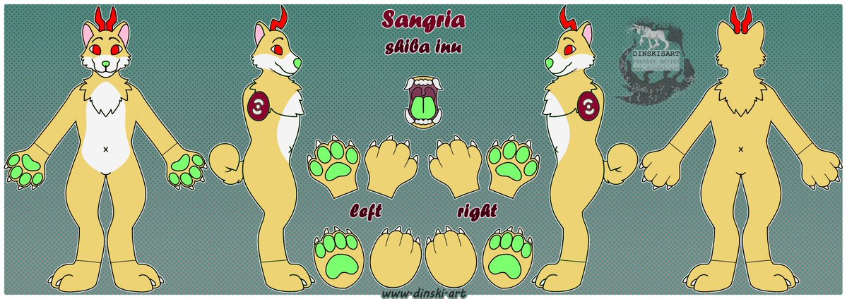 DinskiDotArt's tweet photo. Fursuit Ref-Sheet

for A_A_ron34 https://t.co/9t421yw43e