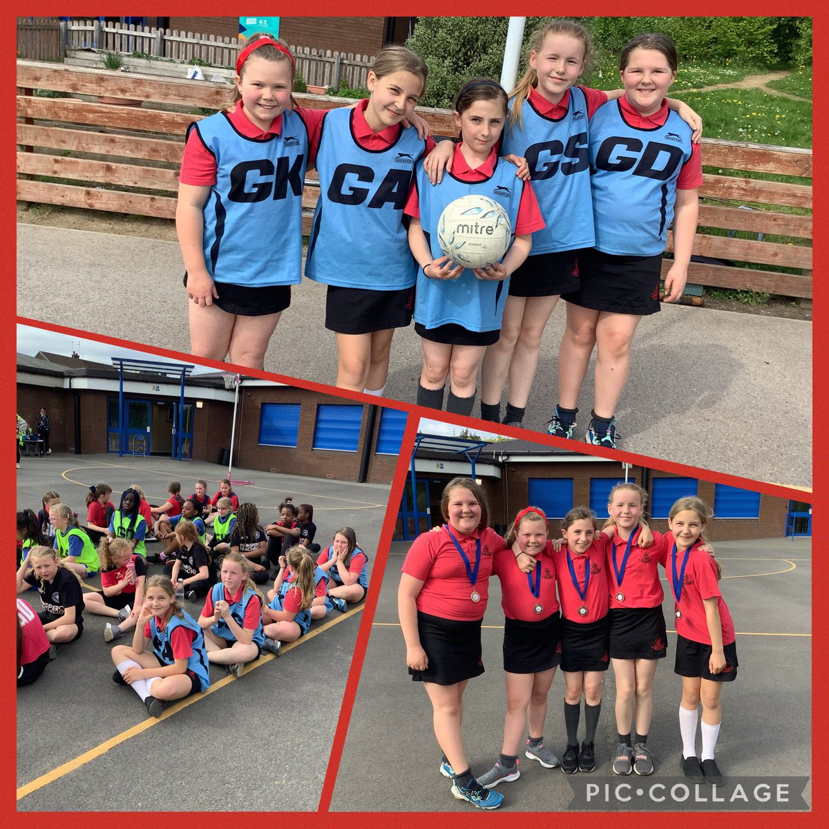 midd_parish's tweet photo. Well done to all the girls that took part in the Year 5 high 5 Netball Tournament tonight at Middleton Parish! Fantastic play from all the girls. Well done to our girls who achieved bronze medal! We are so proud of them @HollinPE @bowleePE @StThomasMoreAlk https://t.co/h55zpC7NYu