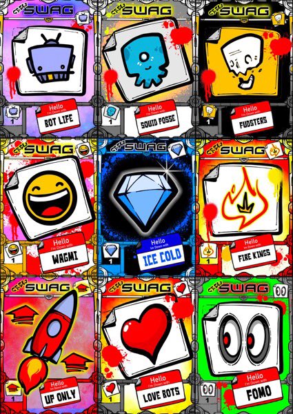 CBB_CNFT's tweet photo. The $CHEDDAverse is comprised of 10 Crews
1. Bot Life 🤖
2. SQUID posse 🦑
3. FUDsters 💀
4. WAGMI 😀
5. ngmi 🥲
6. Ice Cold 💎🥶
7. Fire Kings 🔥👑
8. FOMO 👀
9. Love Bots ❤️ 
10. Up Only 🚀⬆️ 
All Balling for control of the $CHEDDAverse 🧀⚛️ https://t.co/FW2Piiy1WC