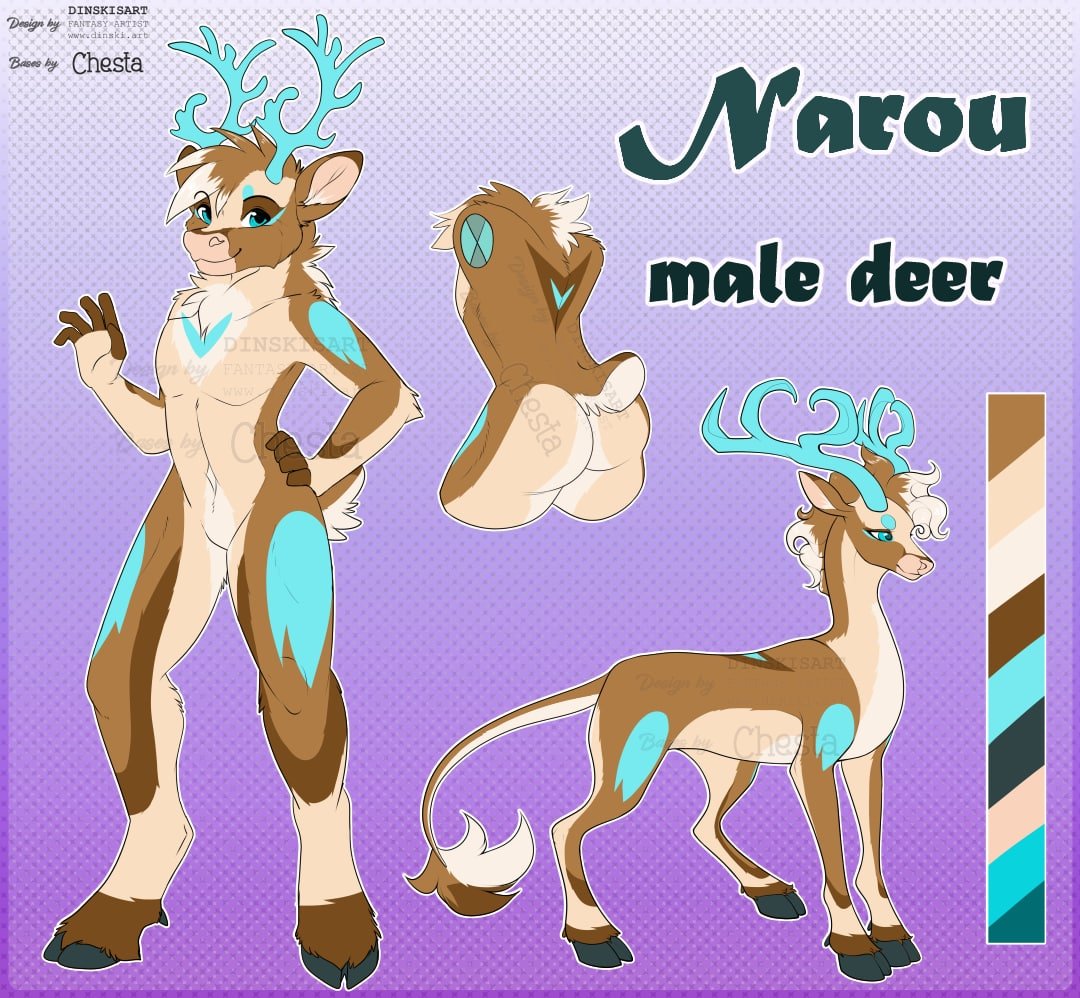 DinskiDotArt's tweet photo. Ref-Sheet of my character Narou https://t.co/xFUEIXtNST