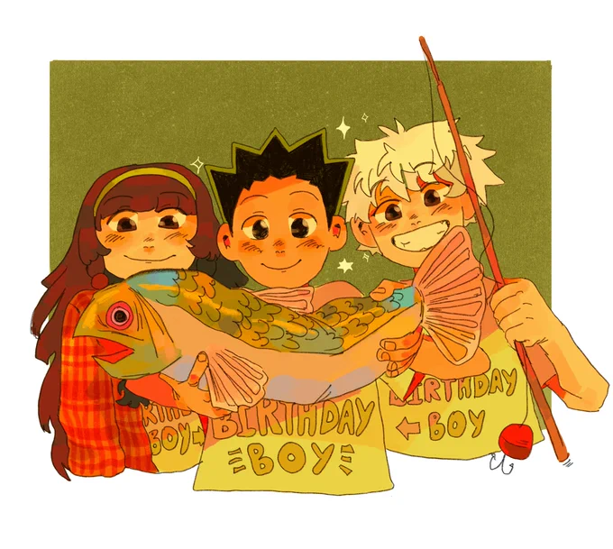 birthday boy picks the birthday activity #ゴン生誕祭2022 