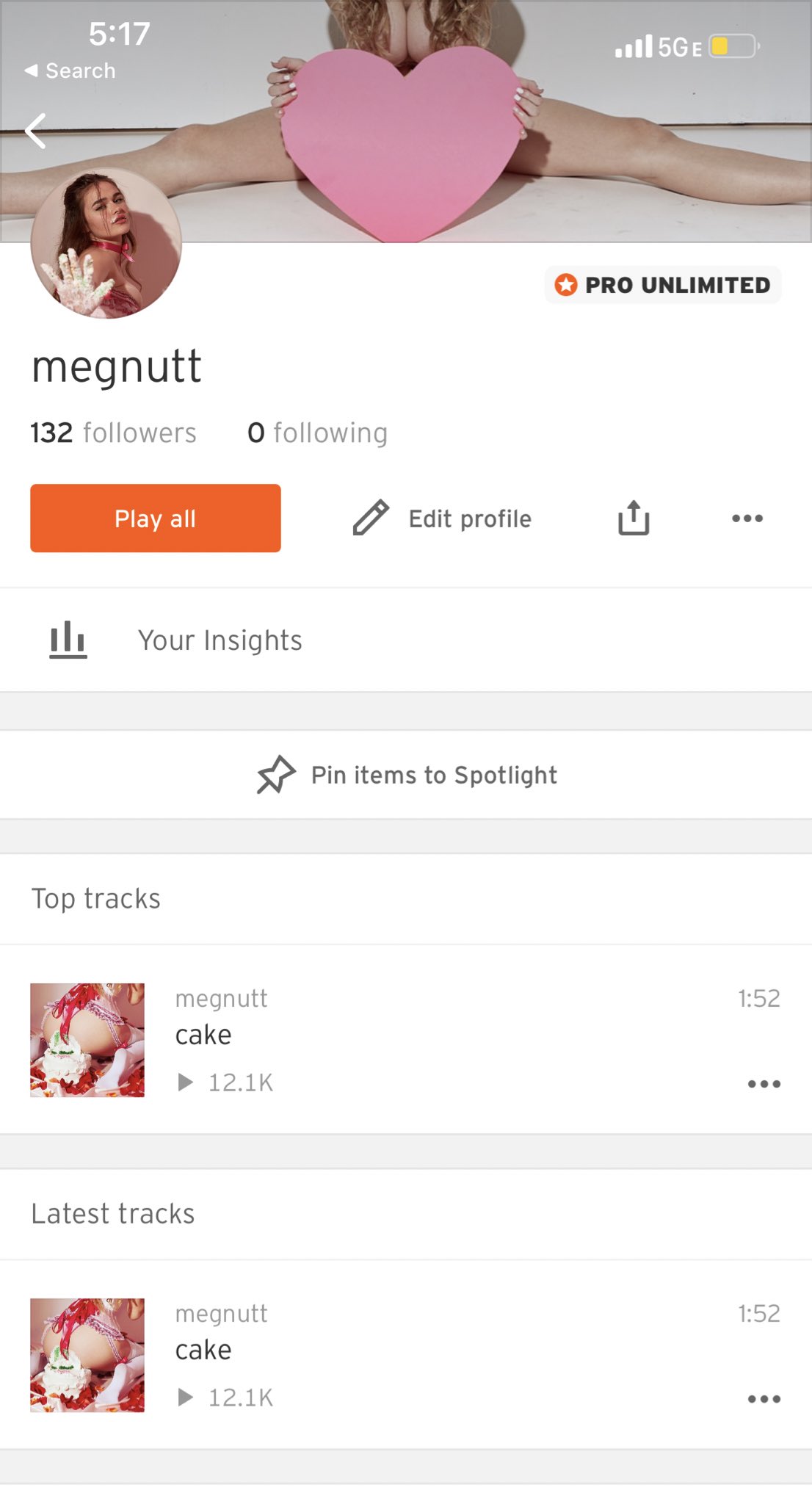 Megan Guthrie on X: Go stream “Cake” or drop a follow for more exciting  stuff on SoundCloud 📲💘☁️✨ 🎂 megnutt<3 t.corQkqEHGL13  X