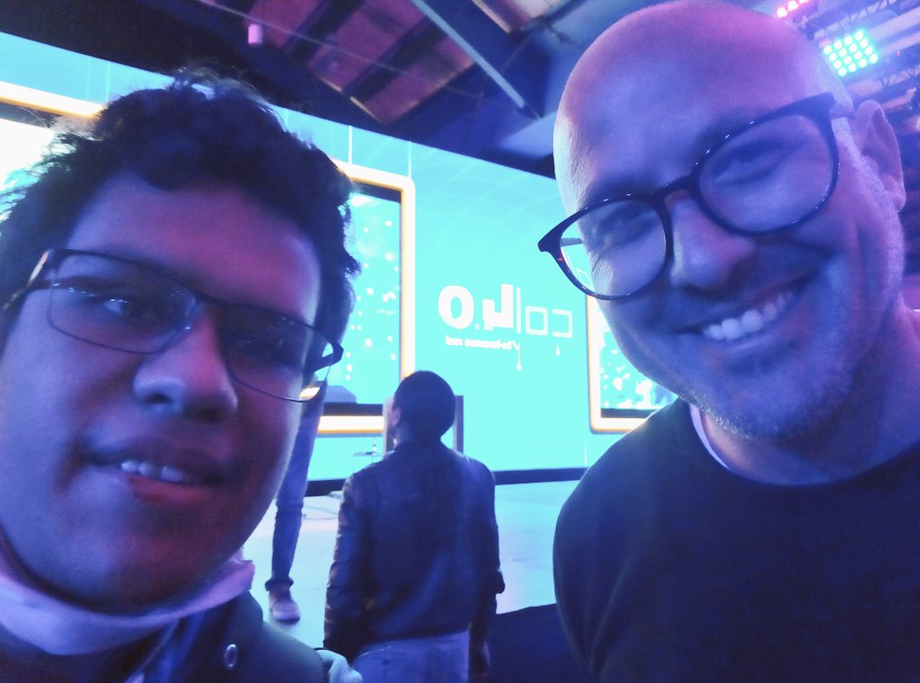 DavidMarrugo24's tweet photo. With Josh Beveridge, head of character animation in #spidermanIntoTheSpiderverse @BogotaSIGGRAPH #BogotaSIGGRAPH @Col4punto0 #Colombia40 https://t.co/m5ziEt68FX