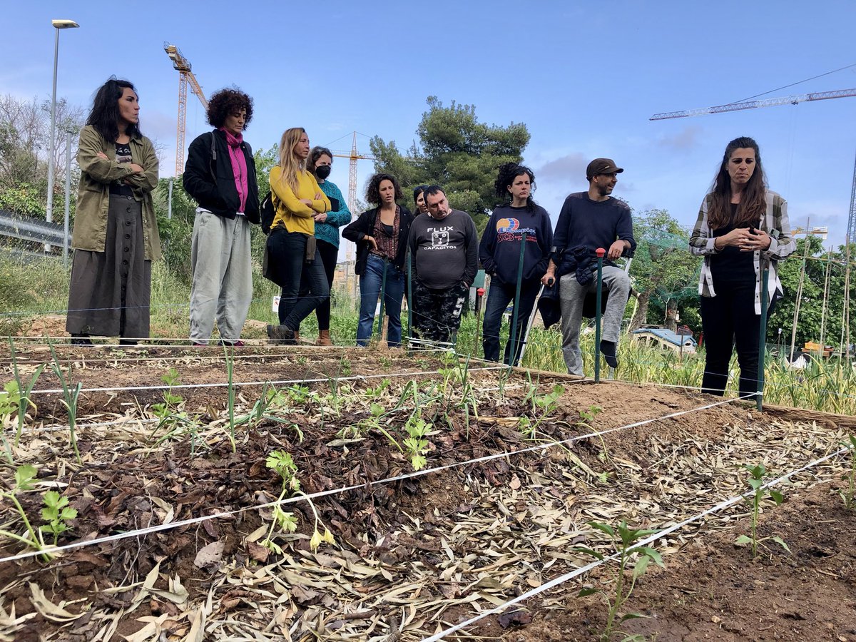 AnemAlTros's tweet photo. Dimarts el cicle #MansALaTerra va passar per El Tros d’en Marcel·lí. Vam compartir coneixements i vam atendre més de les plantes, substrats i recipients on plantar 👩‍🌾 https://t.co/aIzfvVgpuq