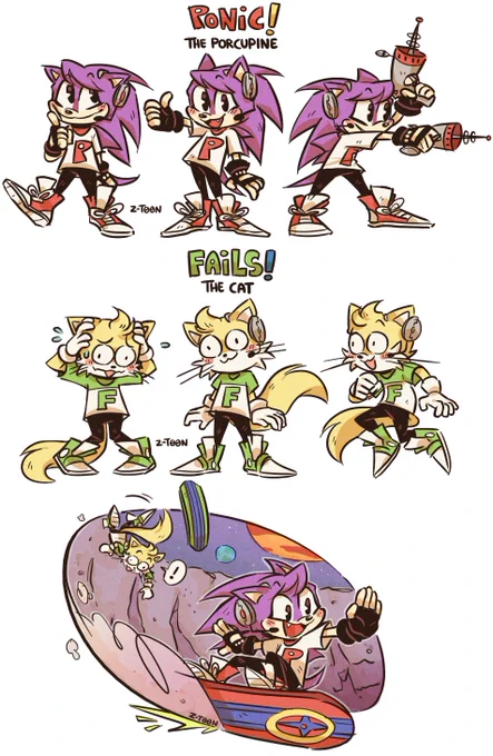 Some old Ponic and Fails art. [THREAD] 