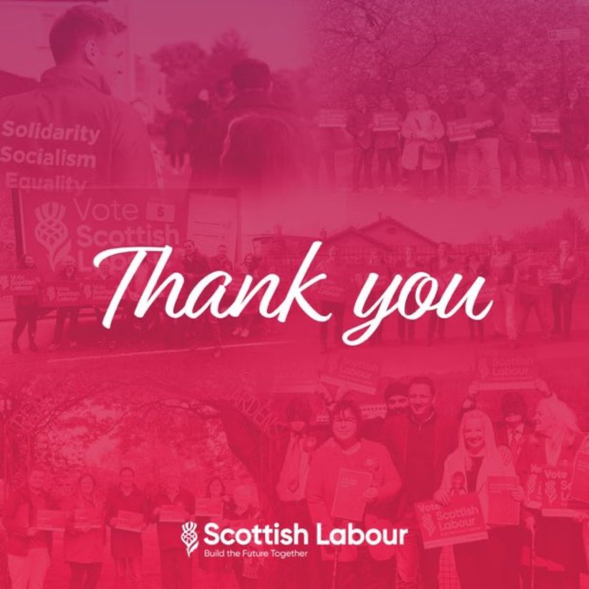 MidlothLabour's tweet photo. The Polls are now closed. Massive thank you to everyone that delivered leaflets, knocked on doors, stuffed envelopes, made phone calls, made donations, and voted for us. You are truly amazing. The count starts tomorrow morning. #ScottishCouncilElections https://t.co/M6657tibyD