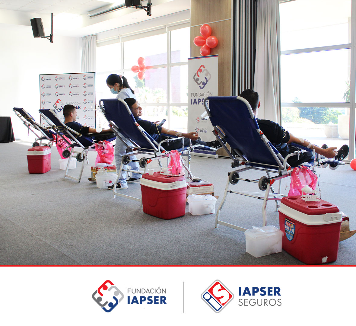 IAPSERoficial's tweet photo. #ResponsabilidadSocial| Fundación IAPSER junto al Grupo IAPSER fortaleció aún más el compromiso como "Empresa Amiga" del Programa Provincial de Hemoterapia, dependiente del Ministerio de Salud de Entre Ríos. Hoy se vivió una jornada de donación exitosa desde el CPC Paraná. https://t.co/33Wu80E9E7