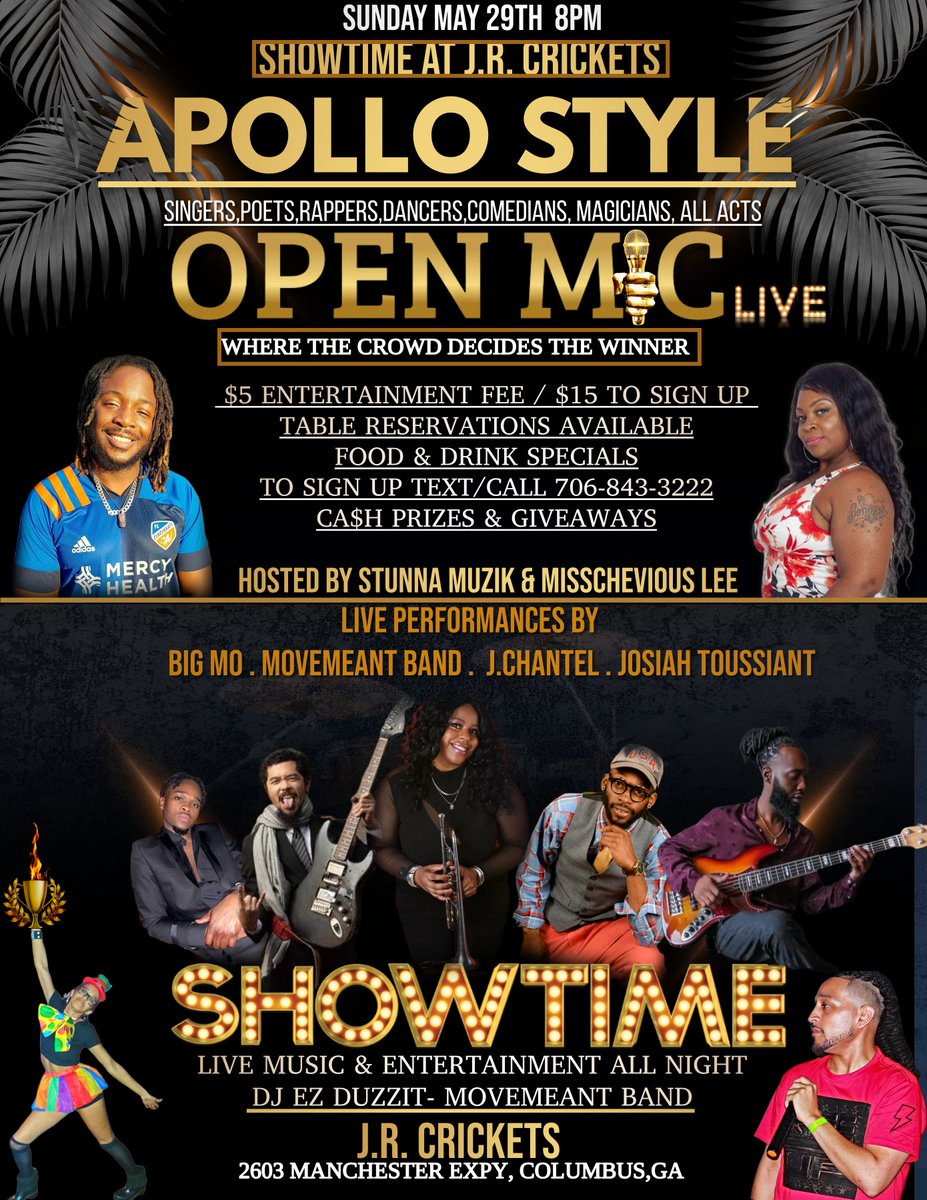 jchantelmusic's tweet photo. 🔥🔥🔥🔥 WE LIT!!!
 #lookingfortalent #musicians #poets #rappers #singers #comedians #magicians #alltalent https://t.co/FBFhqd55JB