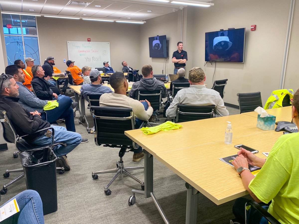 MeyerNajem's tweet photo. We're rounding out National Safety in Construction Week highlighting the safety event held onsite at our headquarters yesterday. Big thanks to 3M for presenting & providing a demonstration on Fall Protection. Learn More - https://t.co/kIvFykjigT
#MNC #SafetyInConstructionWeek https://t.co/tEP6tFxjPh