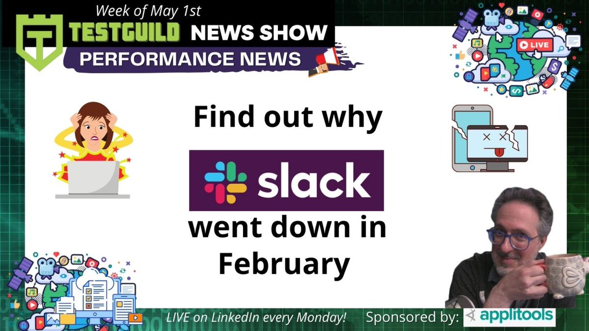 joecolantonio's tweet photo. I've found an article about how the throttle and loads to @SlackHQ contributed a major factor in the outage, what they did to triage the incident, and much more. Check it out! 👉https://t.co/4WZ6Ojm88N #softwaretesting #slackoutage #testguildnews https://t.co/WaZ4UScXEG