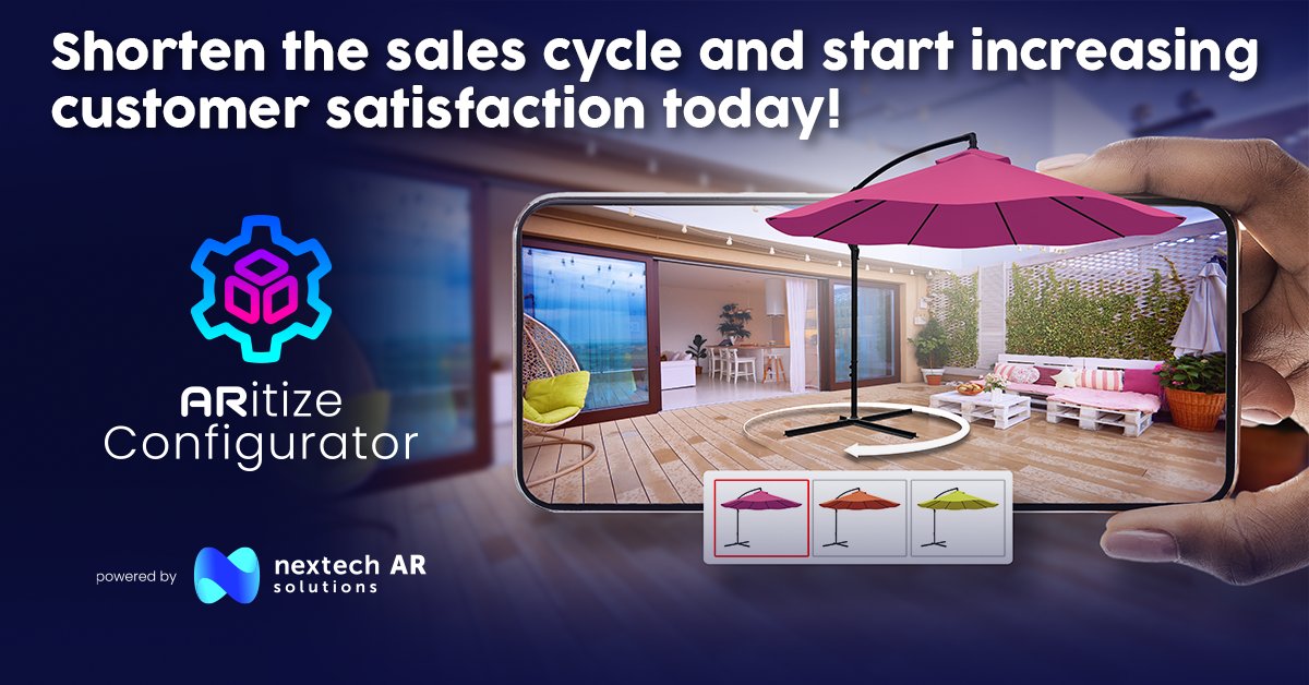 Nextech_AR's tweet photo. Do more with your visuals and offer real-time customizations to your customers.
Try the Nextech AR Configurator yourself!
Get Started Today: https://t.co/5JfnzAOKdy
#NextechAR #3DModels #3DAR #AR #AI #3Dmodeling #ARitize #eCommerce https://t.co/XDk9LkjqUp