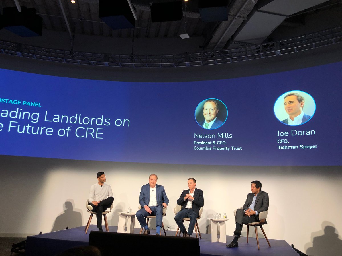 ColumbiaCXP's tweet photo. This week, @ColumbiaCXP received the “Digital First Business” Customer Award at @WeAreVTS #Accelerate2022. CEO, Nelson Mills, also joined the “Leading Landlords on the Future of CRE” panel, and members of the team were pleased to attend the live, two-day event. 
#CXPCommunity https://t.co/eaIvYKylOg