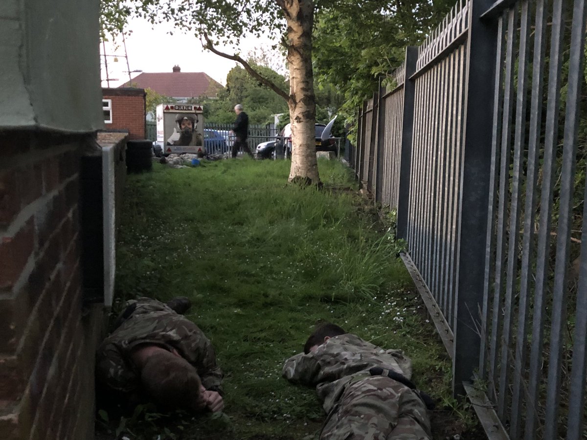 This evening our #aircadets were learning more about movement in the field. They discussed how to reduce the chances of being seen and had the opportunity to practice fieldcraft hand signals and movement. #whatwedo