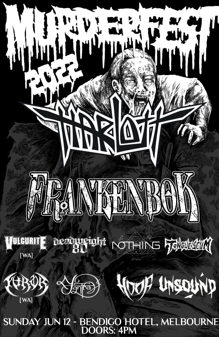 UnsoundA's tweet photo. Hey everyone. Come see us at #Murderfest Sunday 12th June at Bendigo Hotel. Doors open at 4pm. #FunSound https://t.co/C8xZEnpsN2
