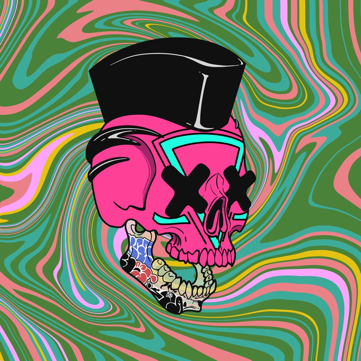 Ylang_Crypto's tweet photo. @rarible @JuanSalgadoArt 
#Tattooskullzsociety 💎 💎 💎 https://t.co/t8ZCTUfyIm
