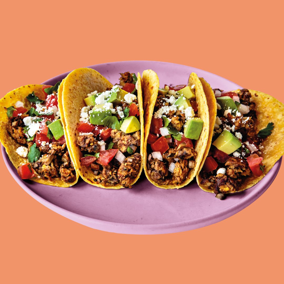 ¡Feliz Cinco de Mayo! 🇲🇽

We’re celebrating with #AddaVeggie Chipotle Adobo:

- 16oz Organic Sliced Cremini Mushrooms
- Avocado
- Diced Tomatoes
- Minced Onions
- Cilantro
- Cotija Cheese
- Organic Yellow Corn Tortillas

 Available via <a href="/GoodEggs/">Good Eggs</a>: bit.ly/3JUHmDK