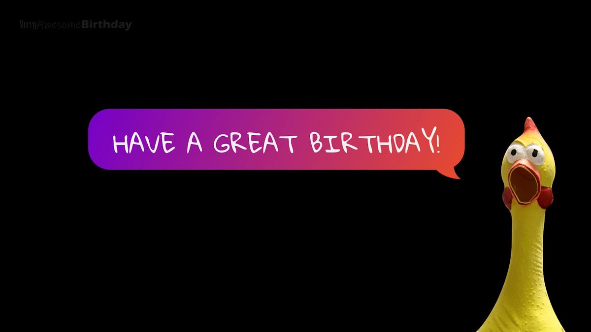 Merry Awesome Birthday tweet media