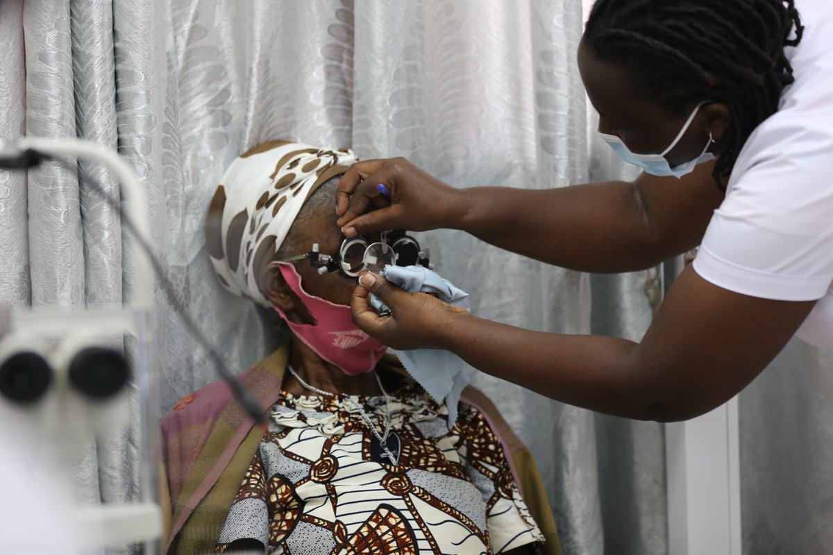 kagire's tweet photo. Using the analogy of the fish, Njie said that when the head is spoilt, the entire body of the fish is gone. "We are here to celebrate  because the head of the fish we have in Rwanda is not spoilt. The leadership we have had in Rwanda has been so fantastic."

#VisionForAll https://t.co/xfi5EQ5pPy