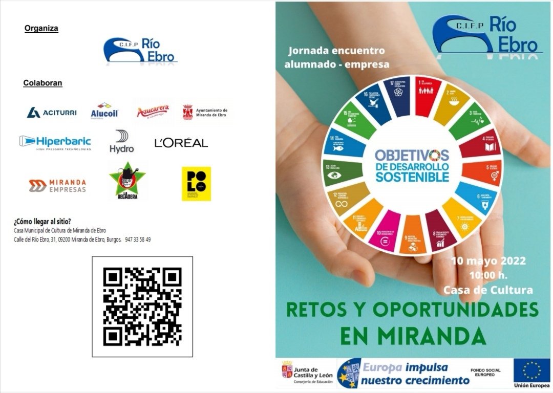 CIFPRIOEBRO's tweet photo. Próximamente en el @CIFPRIOEBRO no te lo puedes perder 👇#SumaRíoEbro #NuestraFormaciónTuFuturo Comprometidos con los #ODS por el futuro y la empleabilidad de nuestro alumnado @educacyl @fp_empresa @elcorreo_com @diariodeburgos @SERmirandaebro @mirandafmradio @cope_miranda https://t.co/Fd6Be8J0sp