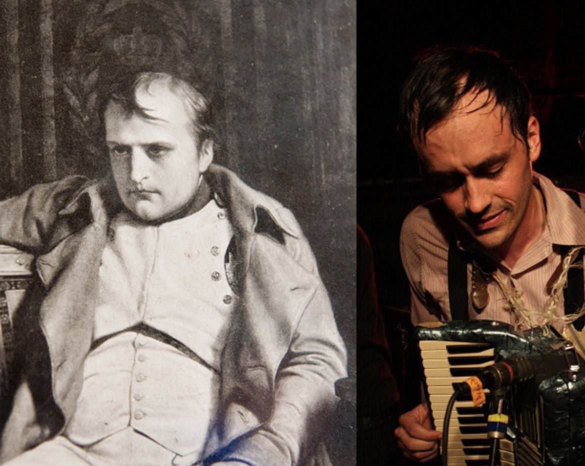 weed_dogs's tweet photo. Y’all @Genius did Aaron dirty with this 😂 @mewithoutYou — “napoleon of st Helena hairline” https://t.co/yxg8tdRNNH